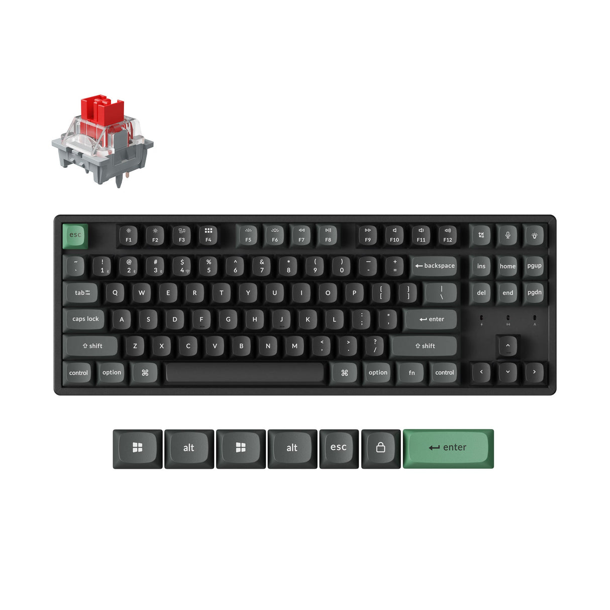 Keychron K8 Ultra 8K Wireless Custom Mechanical Keyboard