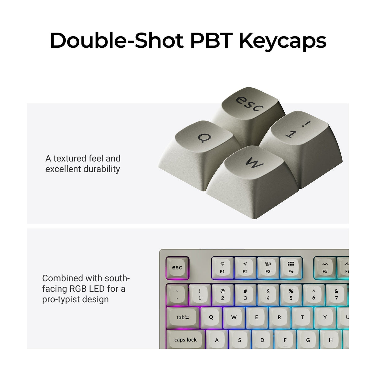 Keychron C1 PRO 8K Double-shot PBT Keycaps