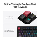 C3 PRO 8K Shine-through Double-shot PBT Keycaps