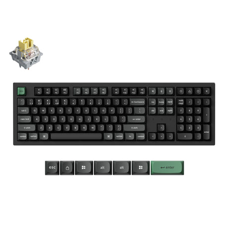 Keychron K10 Ultra 8K Wireless Custom Mechanical Keyboard Banana Apex Switch