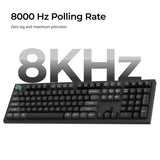 Keychron K10 Ultra 8K Wireless Custom Mechanical Keyboard 8000 Hz Polling Rate 