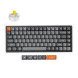 Keychron K2 Max QMK Wireless Custom Mechanical Keyboard RGB Backlight Aluminum Frame 75% Layout Fully Assembled for Mac Windows Linux Hot Swappable Keychron Super Banana