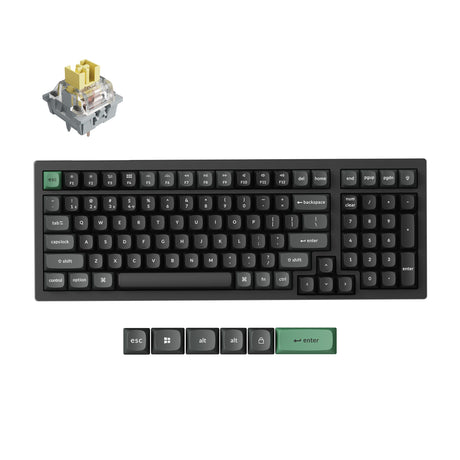 Keychron-K4-Ultra-8K-Wireless-Custom-Mechanical-Keyboard-Keychron-Apex-Banana-Switch