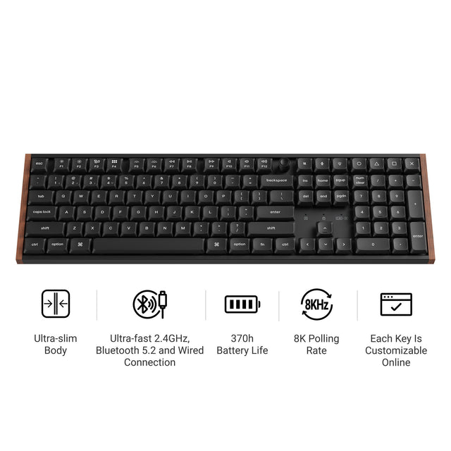 Keychron K5 Ultra 8K Wireless Custom Mechanical Keyboard