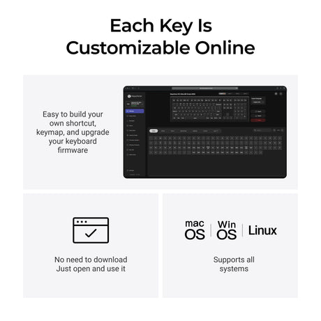 Keychron K5 Ultra 8K Wireless Custom Mechanical Keyboard