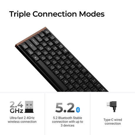 Keychron K5 Ultra 8K Wireless Custom Mechanical Keyboard