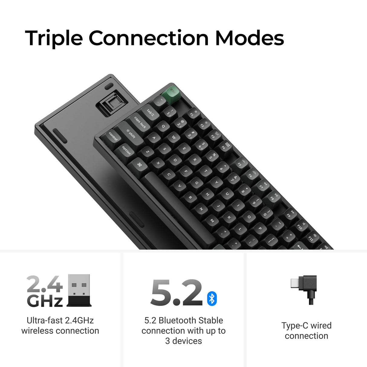 Keychron K8 Ultra 8K Wireless Custom Mechanical Keyboard
