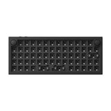 Keychron Q15 Max QMK Ortholinear Wireless Custom Mechanical Keyboard Aluminum Black Barebone Knob for Mac Windows Linux