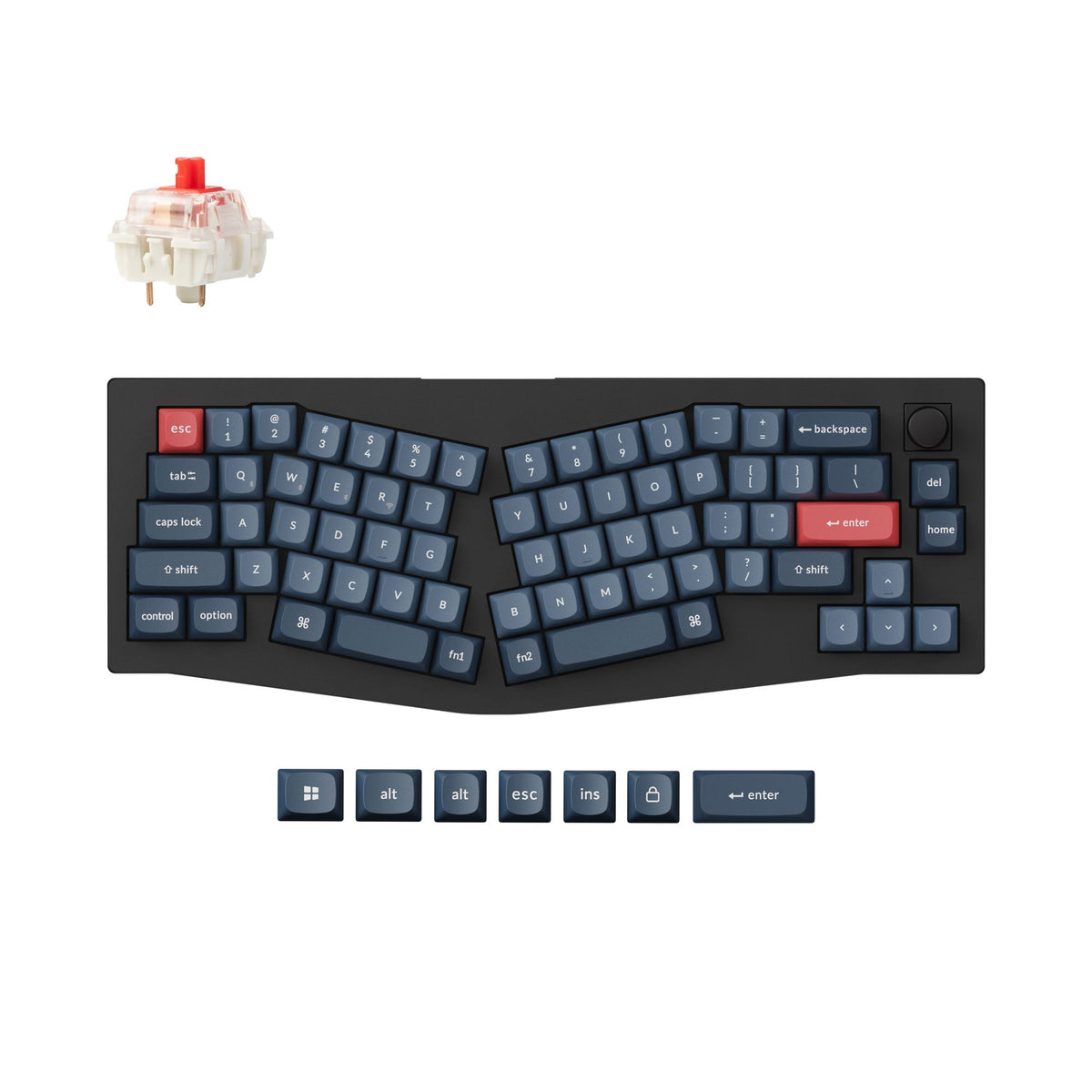 Keychron V8 Max (Alice Layout) QMK Custom Mechanical Keyboard ...