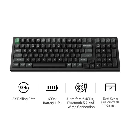 Keychron K4 Ultra 8K Wireless Custom Mechanical Keyboard-Features