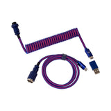 Keychron Premium Coiled Aviator Type-C Cable Purple