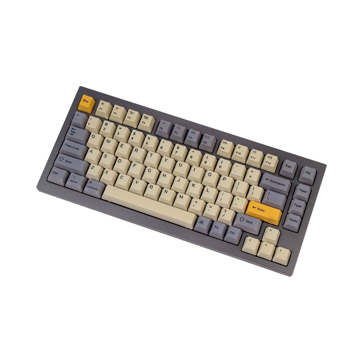 OEM Dye-Sub PBT Keycap Set - Wheat Grey